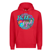 Red daddy's girl Premium Hoodie - Zillion Design Studio