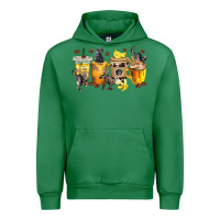 Emerald monkey coffee cups Urban Hoodie - texasbilliewilder