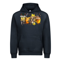 Navy monkey coffee cups Urban Hoodie - texasbilliewilder