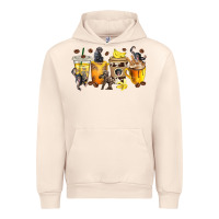 Sandshell monkey coffee cups Urban Hoodie - texasbilliewilder