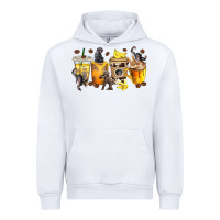 White monkey coffee cups Urban Hoodie - texasbilliewilder