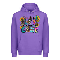 Purple spoiler alert i don't care Premium Hoodie - Zillion Design Studio