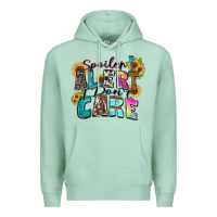Seafoam spoiler alert i don't care Premium Hoodie - Zillion Design Studio