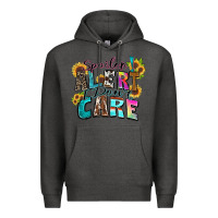 Charcoal Heather spoiler alert i don't care Premium Hoodie - Zillion Design Studio