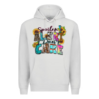 Dove Grey spoiler alert i don't care Premium Hoodie - Zillion Design Studio