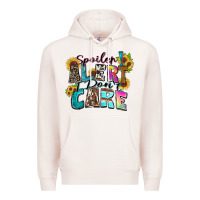 Pale Pink spoiler alert i don't care Premium Hoodie - Zillion Design Studio
