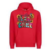 Red spoiler alert i don't care Premium Hoodie - Zillion Design Studio