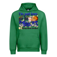 Emerald i'm just here for the snacks #basketball brother Urban Hoodie - Zillion Design Studio