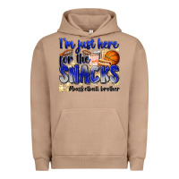 Pigment Burro i'm just here for the snacks #basketball brother Urban Hoodie - Zillion Design Studio