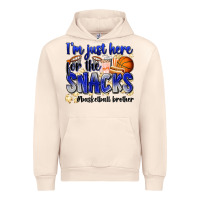 Sandshell i'm just here for the snacks #basketball brother Urban Hoodie - Zillion Design Studio