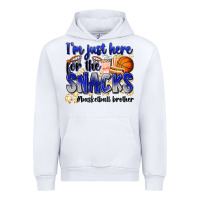 White i'm just here for the snacks #basketball brother Urban Hoodie - Zillion Design Studio