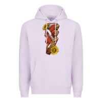 Lilac sport football  lightning bolt Premium Hoodie - texasbilliewilder