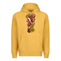 Mustard sport football  lightning bolt Premium Hoodie - texasbilliewilder