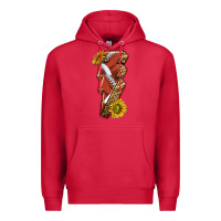 Cardinal sport football  lightning bolt Premium Hoodie - texasbilliewilder