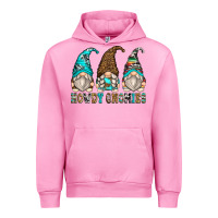 Fuchsia Pink howdy gnomies Urban Hoodie - Zillion Design Studio