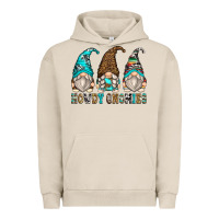 Pigment French Oak howdy gnomies Urban Hoodie - Zillion Design Studio