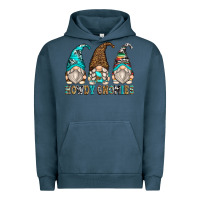 Pigment Midnight Navy howdy gnomies Urban Hoodie - Zillion Design Studio