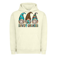 Pigment Pistachio howdy gnomies Urban Hoodie - Zillion Design Studio