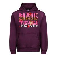 Mauve Wine nail tech Urban Hoodie - texasbilliewilder