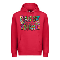 Cardinal sassy little thing Premium Hoodie - Zillion Design Studio