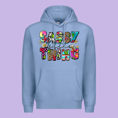 Sassy Little Thing Premium Hoodie Designed By Zillion Design Studio