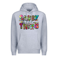 Heather Grey sassy little thing Premium Hoodie - Zillion Design Studio