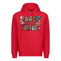 Red sassy little thing Premium Hoodie - Zillion Design Studio