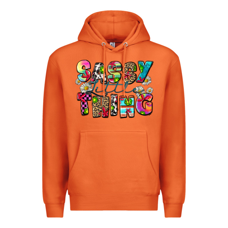 Sassy Little Thing Premium Hoodie by Zillion Design Studio | Teevron
