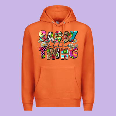 Sassy Little Thing Premium Hoodie Designed By Zillion Design Studio
