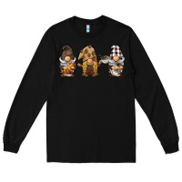 Black coffee gnomes Long Sleeve Tee - BarkalooDesign