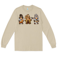 Mushroom coffee gnomes Long Sleeve Tee - BarkalooDesign