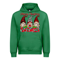 Emerald merry christmas gnomies Urban Hoodie - Zillion Design Studio