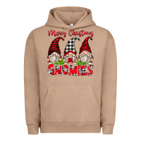 Pigment Burro merry christmas gnomies Urban Hoodie - Zillion Design Studio