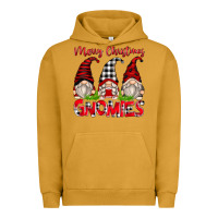 Pigment Peanut Butter merry christmas gnomies Urban Hoodie - Zillion Design Studio