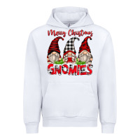 White merry christmas gnomies Urban Hoodie - Zillion Design Studio
