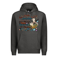 Charcoal Heather living life somewhere between jesus take the wheel Premium Hoodie - Zillion Design Studio