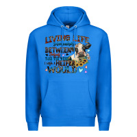 True Royal living life somewhere between jesus take the wheel Premium Hoodie - Zillion Design Studio