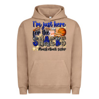 Pigment Burro i'm just here for the snacks #basketball sister Urban Hoodie - Zillion Design Studio