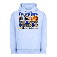 I'm Just Here For The Snacks #basketball Sister Urban Hoodie | Teevron