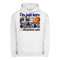Pigment Lunar Rock i'm just here for the snacks #basketball sister Urban Hoodie - Zillion Design Studio