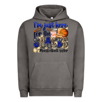 Pigment Tornado i'm just here for the snacks #basketball sister Urban Hoodie - Zillion Design Studio