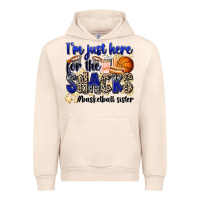Sandshell i'm just here for the snacks #basketball sister Urban Hoodie - Zillion Design Studio