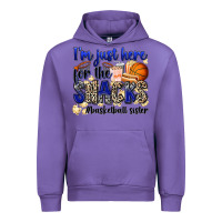 Tulip i'm just here for the snacks #basketball sister Urban Hoodie - Zillion Design Studio