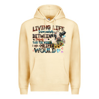 Pina Colada living life somewhere between jesus take the wheel Premium Hoodie - Zillion Design Studio