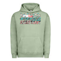 Pigment Oil Green orthodontist assistant Urban Hoodie - texasbilliewilder