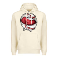 Sandshell sports lips baseball Premium Hoodie - texasbilliewilder