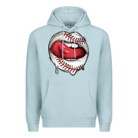 Blue Mist sports lips baseball Premium Hoodie - texasbilliewilder