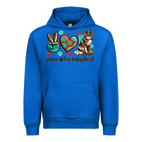 Cobalt peace love australian shepherd Urban Hoodie - texasbilliewilder