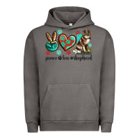 Pigment Tornado peace love australian shepherd Urban Hoodie - texasbilliewilder