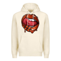 Tofu sports lips basketball Premium Hoodie - texasbilliewilder